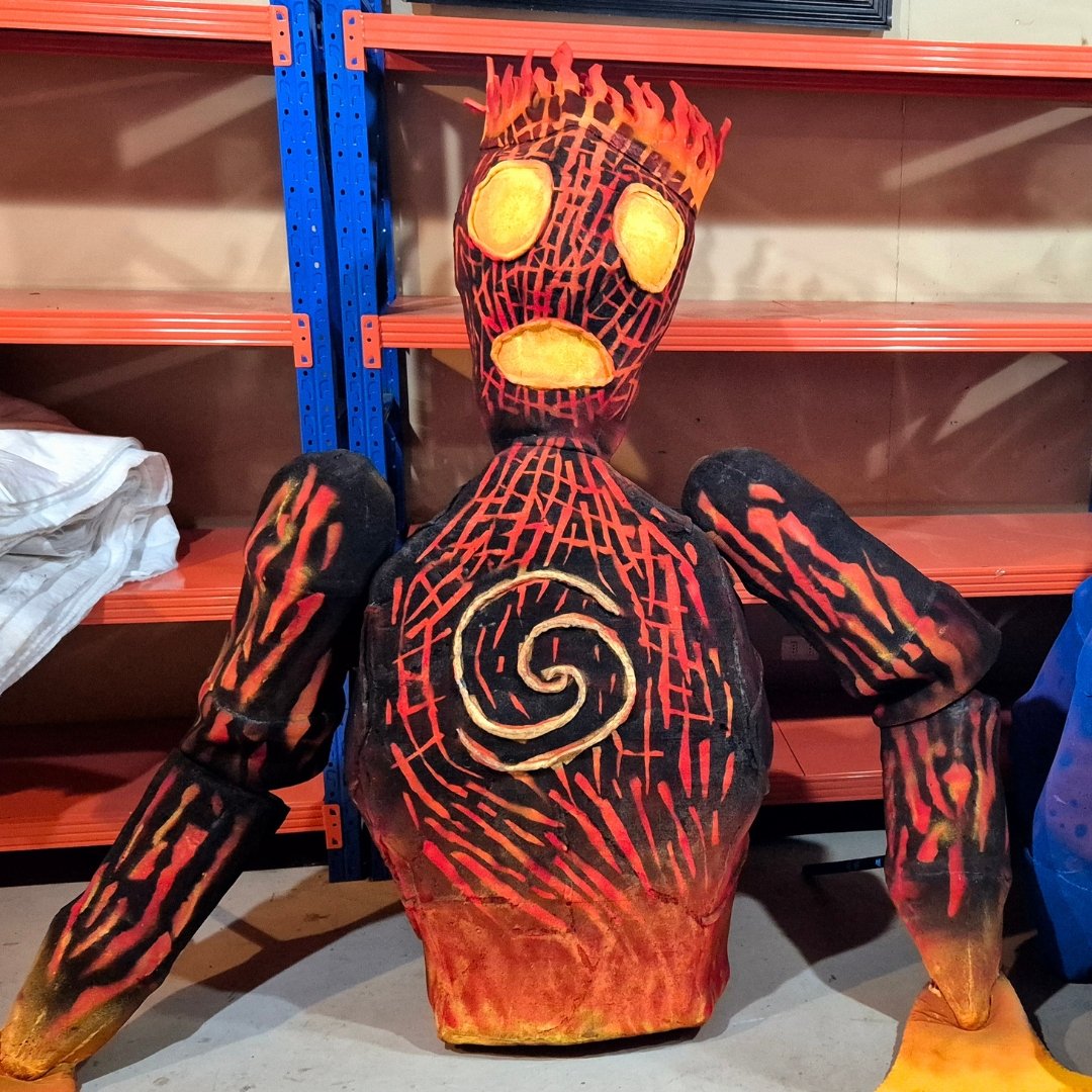 Personaje Te-ka en marioneta