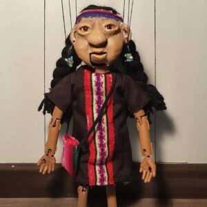 marioneta de hilo mapuche